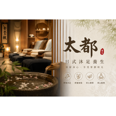 提供舒適安靜的腳底按摩與沐足 SPA 空間 提供舒適安靜的腳底按摩與沐足 SPA 空間